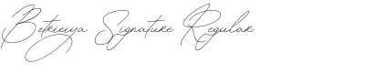 Betriciya Signature Regular